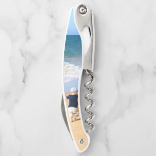 Tire-bouchon Personnalisez votre photo Cadeau Corkvis du serveu