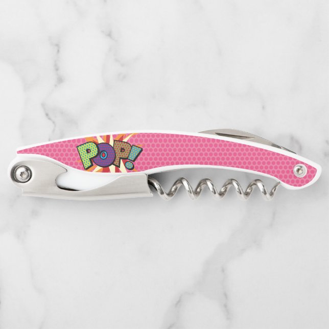 Tire-bouchon POP Fun Retro Comic Book Pop Art (Devant)