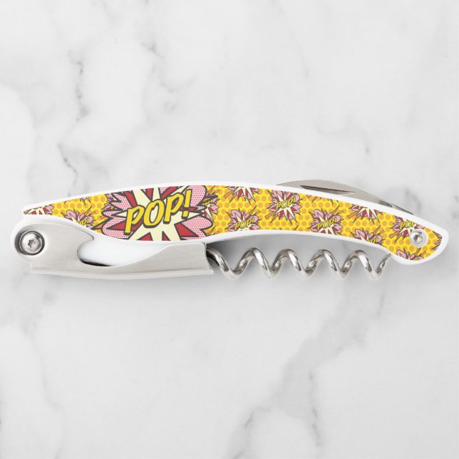 Tire-bouchon POP Fun Retro Comic Book Pop Art (Devant)