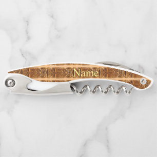 Tire-bouchon Sculpture Gold Tiki Thunder_Cove