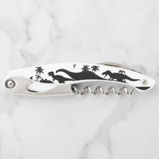 Tire-bouchon Silhouettes de dinosaure