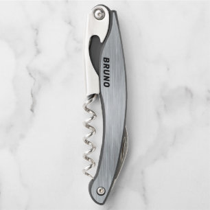 Tire-bouchon Texture métallique de faux argent en arrière-plan