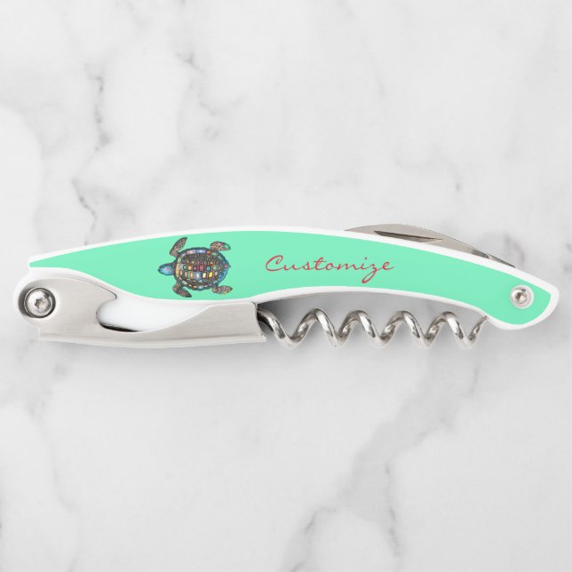 Tire-bouchon Thunder_Cove des tortues de mer (Devant)