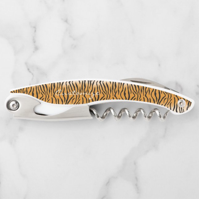 Tire-bouchon Tiger Stripes Motif Thunder_Cove (Devant)