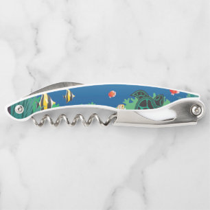 Tire-bouchon Tortue de mer verte