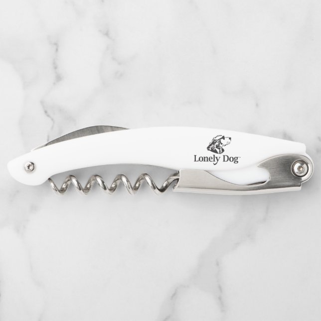 Tire-bouchon Vapeur de liège blanc (Dos)