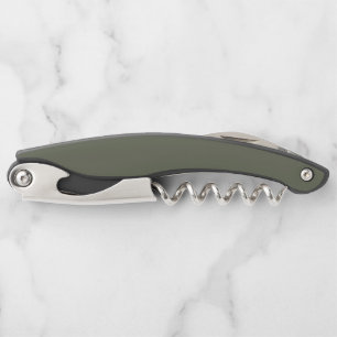 Tire-bouchon Vin de Moss Green - Personnalisable