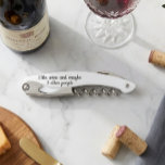 Tire-bouchon Vin Drôle Dit J'Aime Le Cadeau Vin<br><div class="desc">Cette conception a été créée par art numérique. Elle peut être personnalisée dans la zone fournir ou customiser en choisissant le clic pour customiser une autre option et en changeant le nom, les initiales ou les mots. Vous pouvez également changer la couleur et le style du texte Contactez-moi à colorflowcreations@gmail.com...</div>