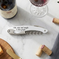 Vin Drôle Dit J'Aime Le Cadeau Vin