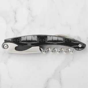 Tire-bouchon Vintage Paris Tour Eiffel coucher de soleil