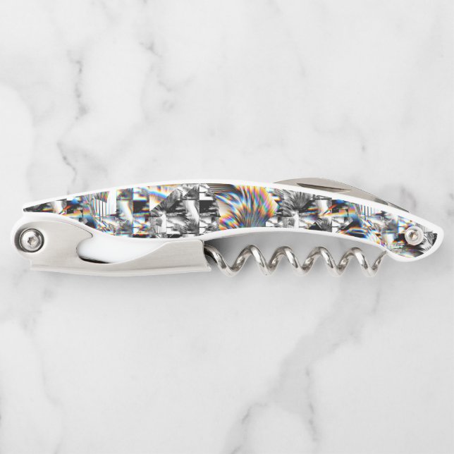 Tire-bouchon Vis à vis arc-en-ciel du sauveteur (Devant)