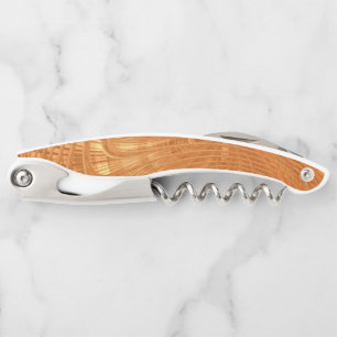 Tire-bouchon Vis-bouchon Abstrait de Waiter Golden Waves