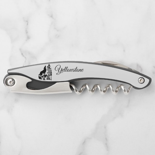 Tire-bouchon Vis de liège - Yellowstone (Devant)