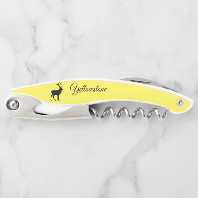 Tire-bouchon Vis de liège - Yellowstone (Devant)