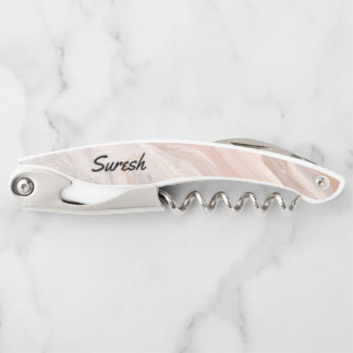 Tire-bouchon Waiter Corkvis Ouverture de vin - Nom gravé Cadeau