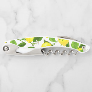 Tire-bouchon Watercolor Lemon