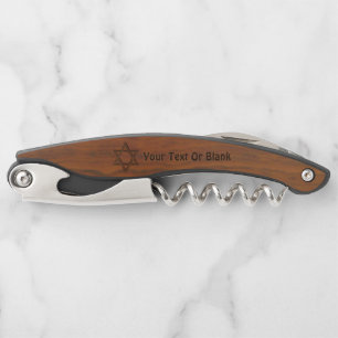 Tire-bouchon Wood Magen David