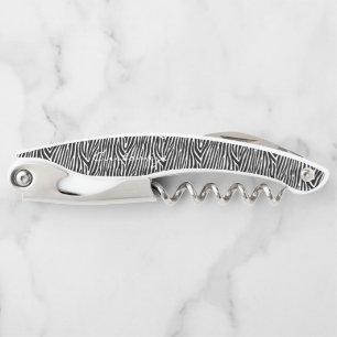 Tire-bouchon Zebra Stripes Motif Thunder_Cove