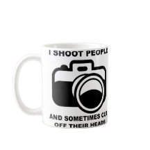 Tire sur les gens Photographie Photographe Mug