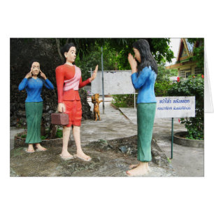 Tirer Les Visages Derrière Votre Carte Dos