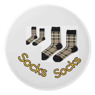 Tiroir poignée en céramique SOCKS