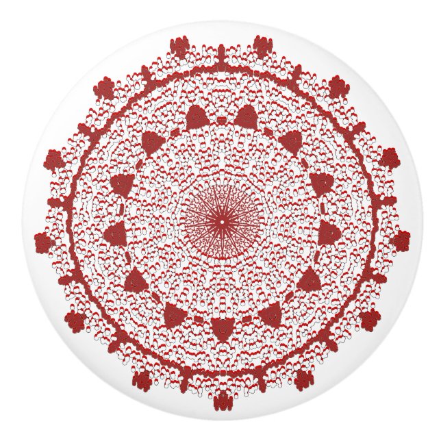 Tiroirs et boutons de meuble Mandala | Artisanat d (Devant)