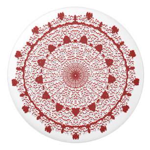 Tiroirs et boutons de meuble Mandala Artisanat d