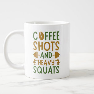 Tirs À Café Et Lourds Squats Café Mug