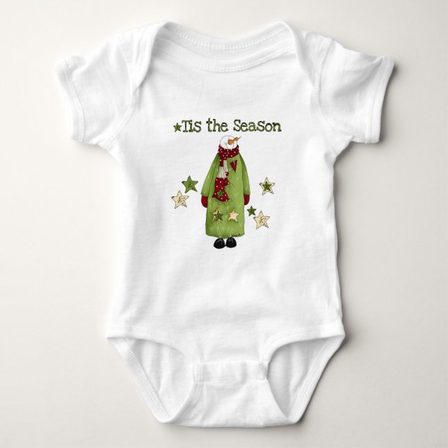 Tis the Season Snowman T-shirts et cadeaux (Devant)