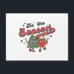 Tis The Season To Be Jolly Christmas Santa Retro G<br><div class="desc">C'Est La Saison D'Être Jolly Noël Père Noël Retro Super</div>