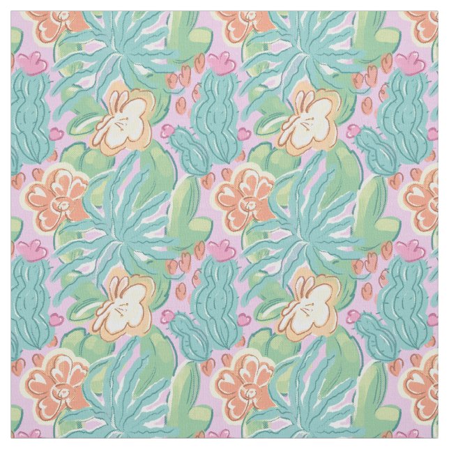 Tissu С les actus et les plante. (Échantillon)