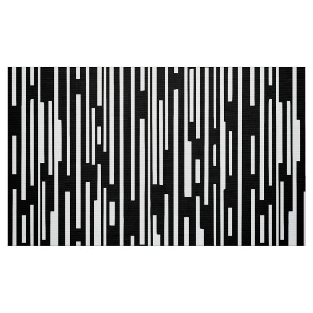 Tissu 100216 - Noir et blanc (Fat Quarter)