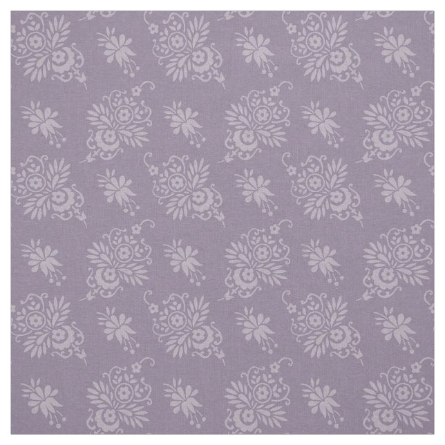Tissu 1883 Floral, Lavande (Échantillon)