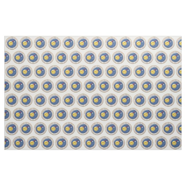 Tissu [220] Emblème de la NASA [3D] (Yard)