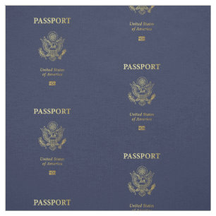 Tissu [300] Couverture de passeport américaine