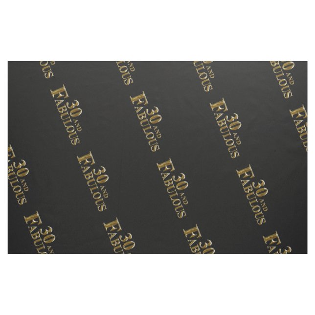 Tissu 30 ans et fabuleux  (Fat Quarter)