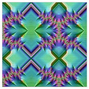 Tissu 3D BRIGHT ! ~ Vert violet rose Aqua ~ mignon