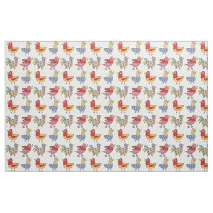 Tissu 4 Oiseaux amusants Thunder_Cove