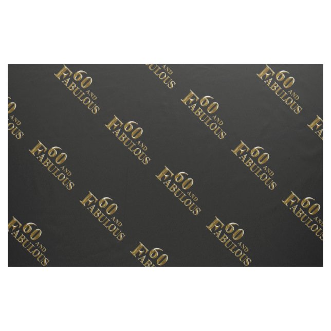 Tissu 60 ans et fabuleux  (Fat Quarter)