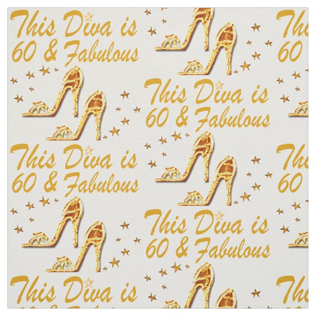 TISSU 60E ANNIVERSAIRE DE L'OR GLAMOREUX (Échantillon)