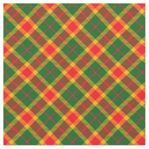 Tissu 90s Inspiré Sculpté Plaid Grunge Motif vert