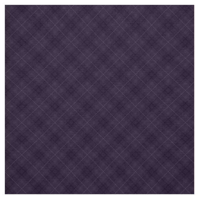 Tissu 90s Plaid Unisex Motif doux Grunge foncé violet (Échantillon)