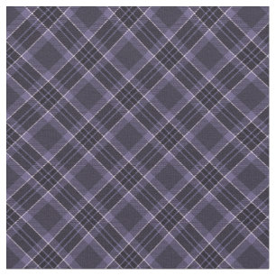 Tissu 90s Plaid Unisex Motif Grunge Purple Black Cool