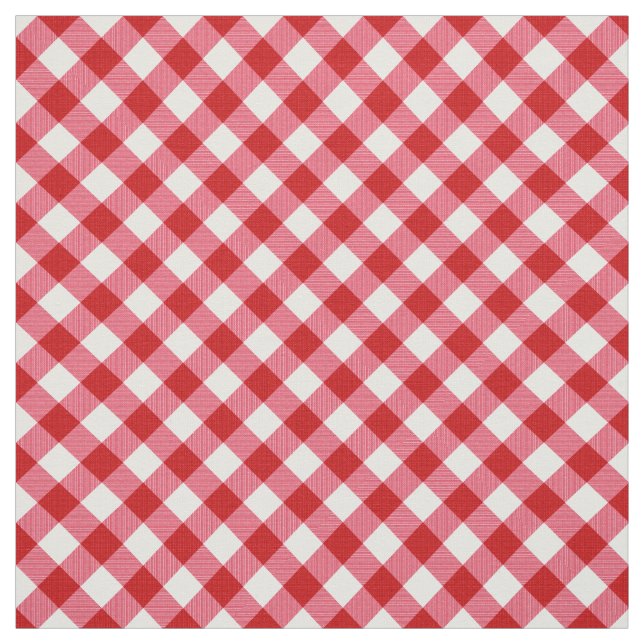 Tissu à damiers tartan plaid classique texture rouge bla (Échantillon)