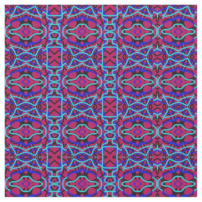 Tissu A modern multicolor fabric print pattern design  (Fermer)