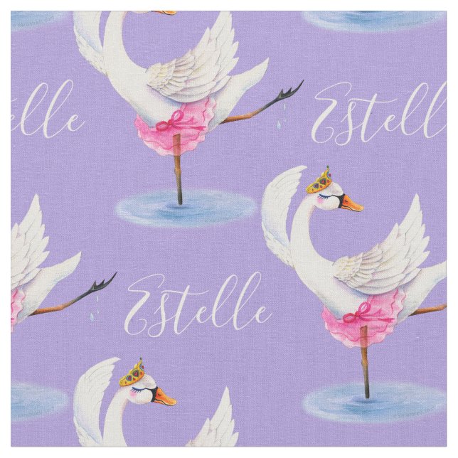 Tissu à motif de nom de danseuse de ballet balleri (Fermer)