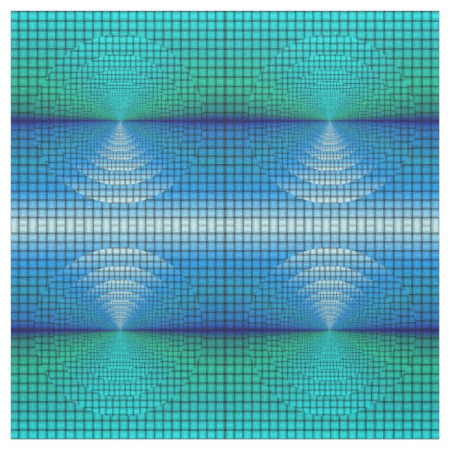 Tissu à motif de vérification d'impression d'eau d (Échantillon)