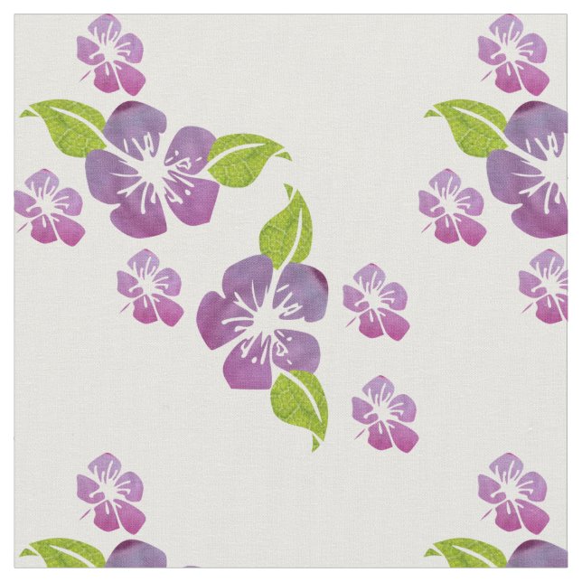 Tissu à motif floral (Fermer)
