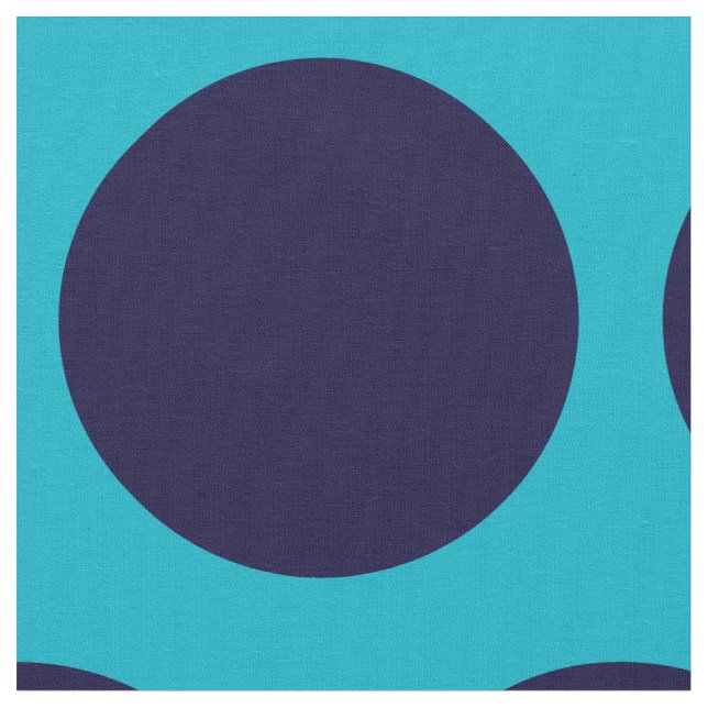 Tissu à motif pois surdimensionnés (Fermer)