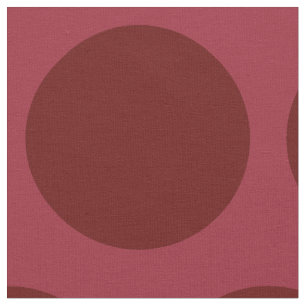 Tissu à motif pois surdimensionnés